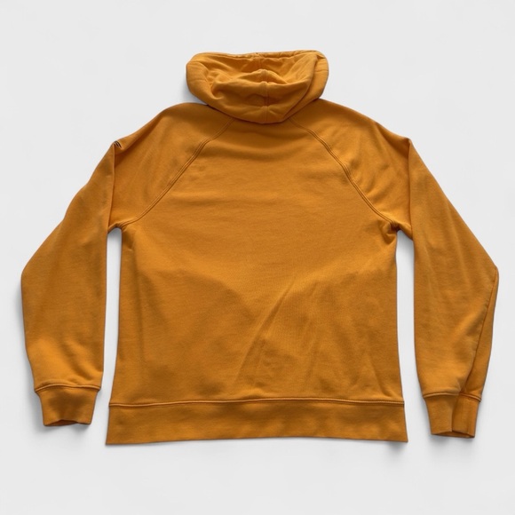 Fabletics US Mens Small Golden Ochre Lightweight Casual Pullover Sweater Hoodie - Picture 3 of 9